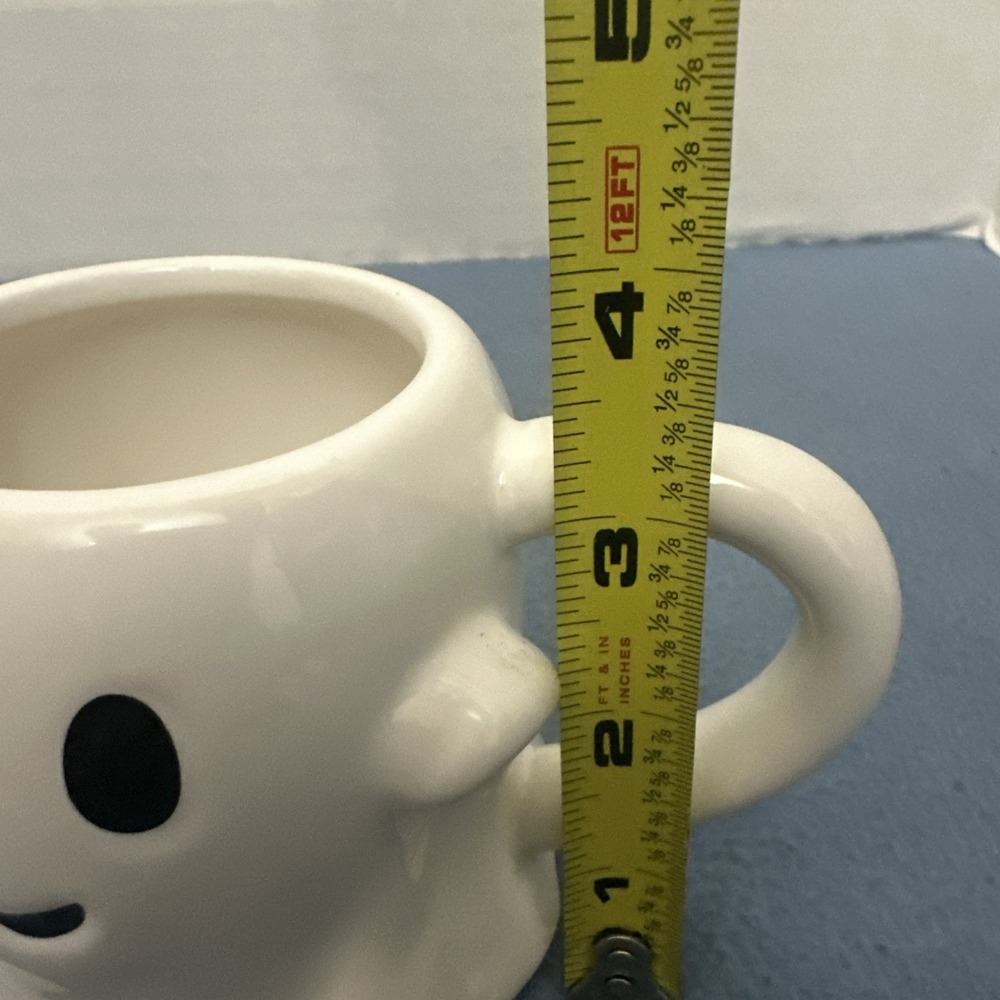 Target Threshold White "Smiling" Halloween Ghost Coffee Mug - Picture 9 of 10